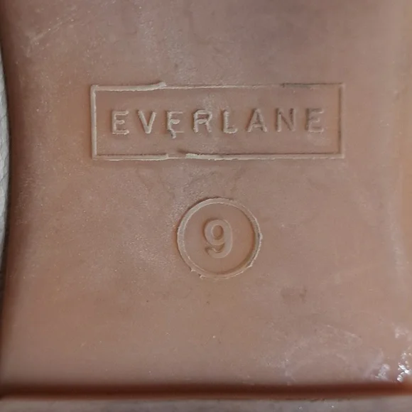 Everlane Women Italian Leather Day Glove Cream Flat Shoes Size 9 Ballet Neutral - Picture 7 of 8